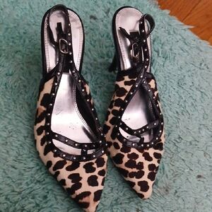 Leopard Heels